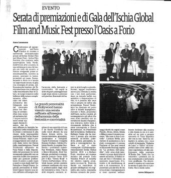 Ristorante Oasis, grande successo per Ischia Global Film & Music Fest